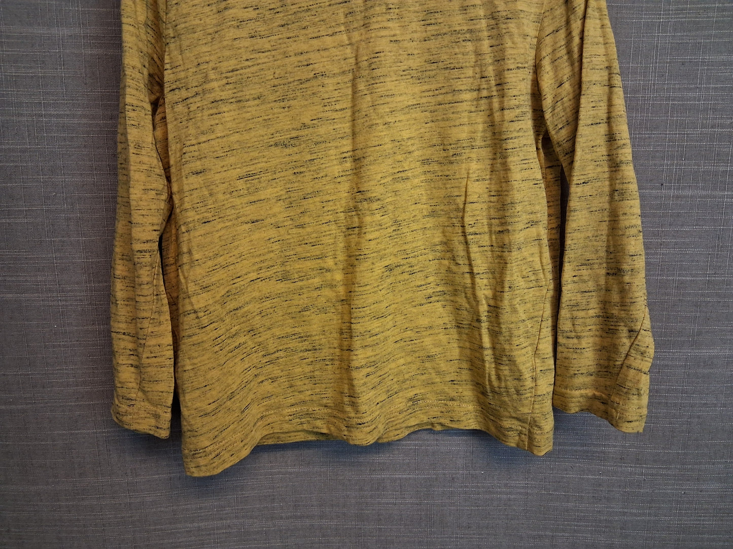 F&F Boys Yellow Long Sleeve T-Shirt Jersey Age 4-5 Years