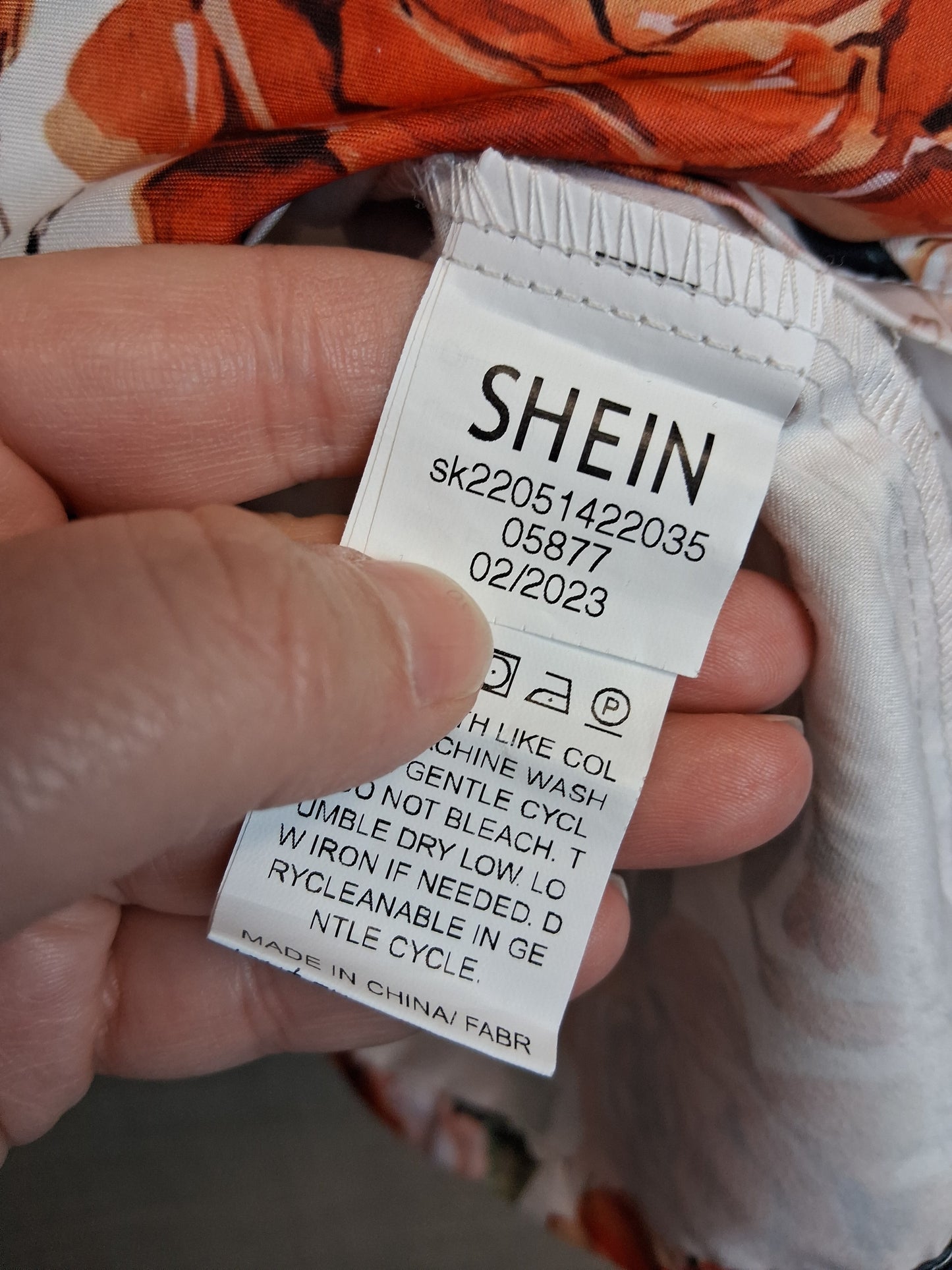 Shein Girls Sleeveless Dress Age 6 Years Multicolour Floral