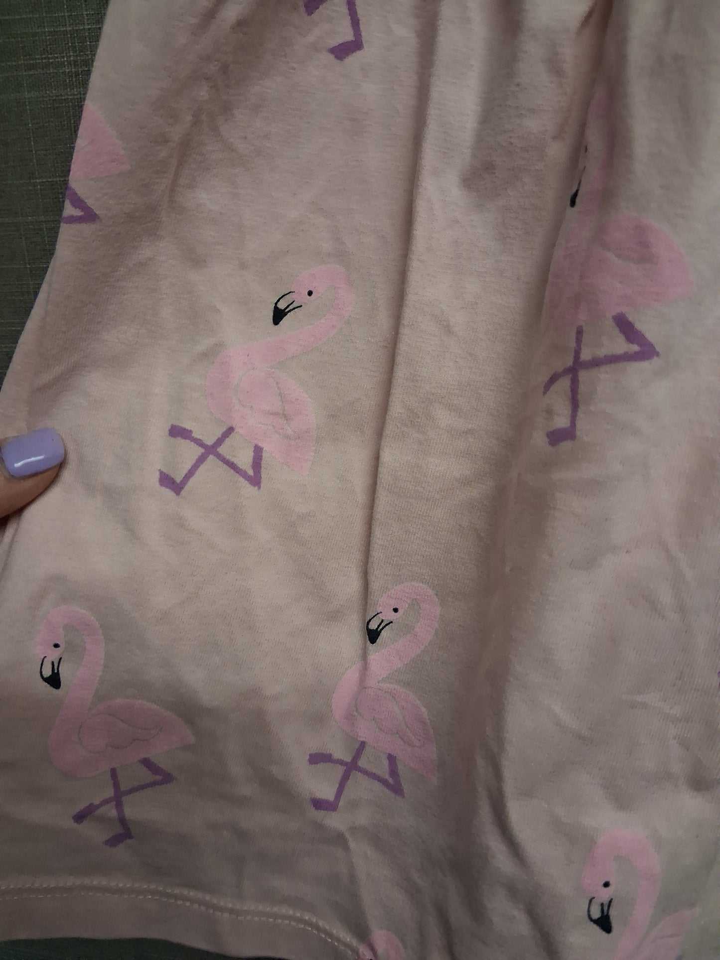 Marks & Spencer Pink Flamingo T-Shirt Dress Age 4-5 Years