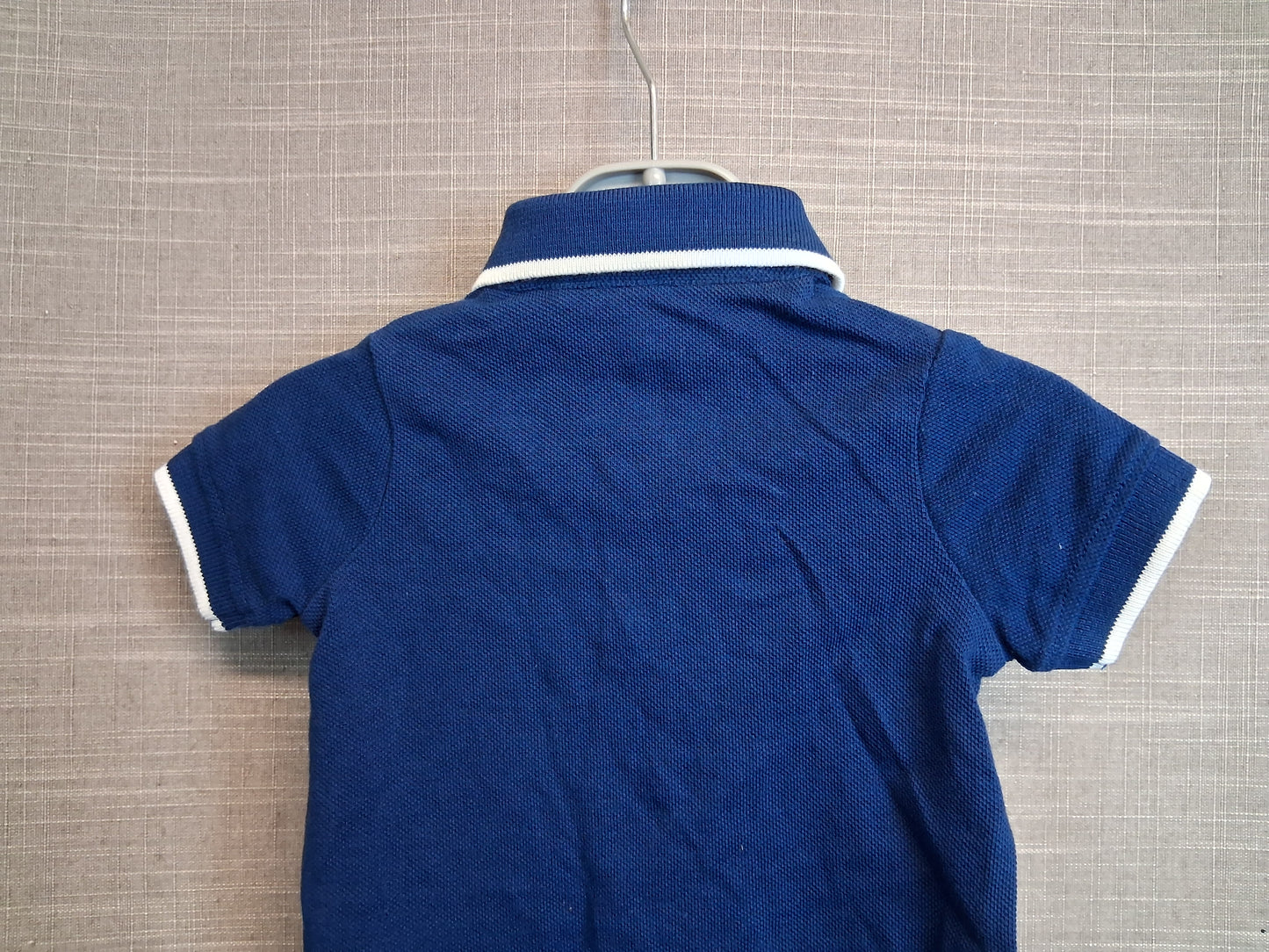 F&F Boys Polo T-Shirt Short Sleeve Age 0-3 Months