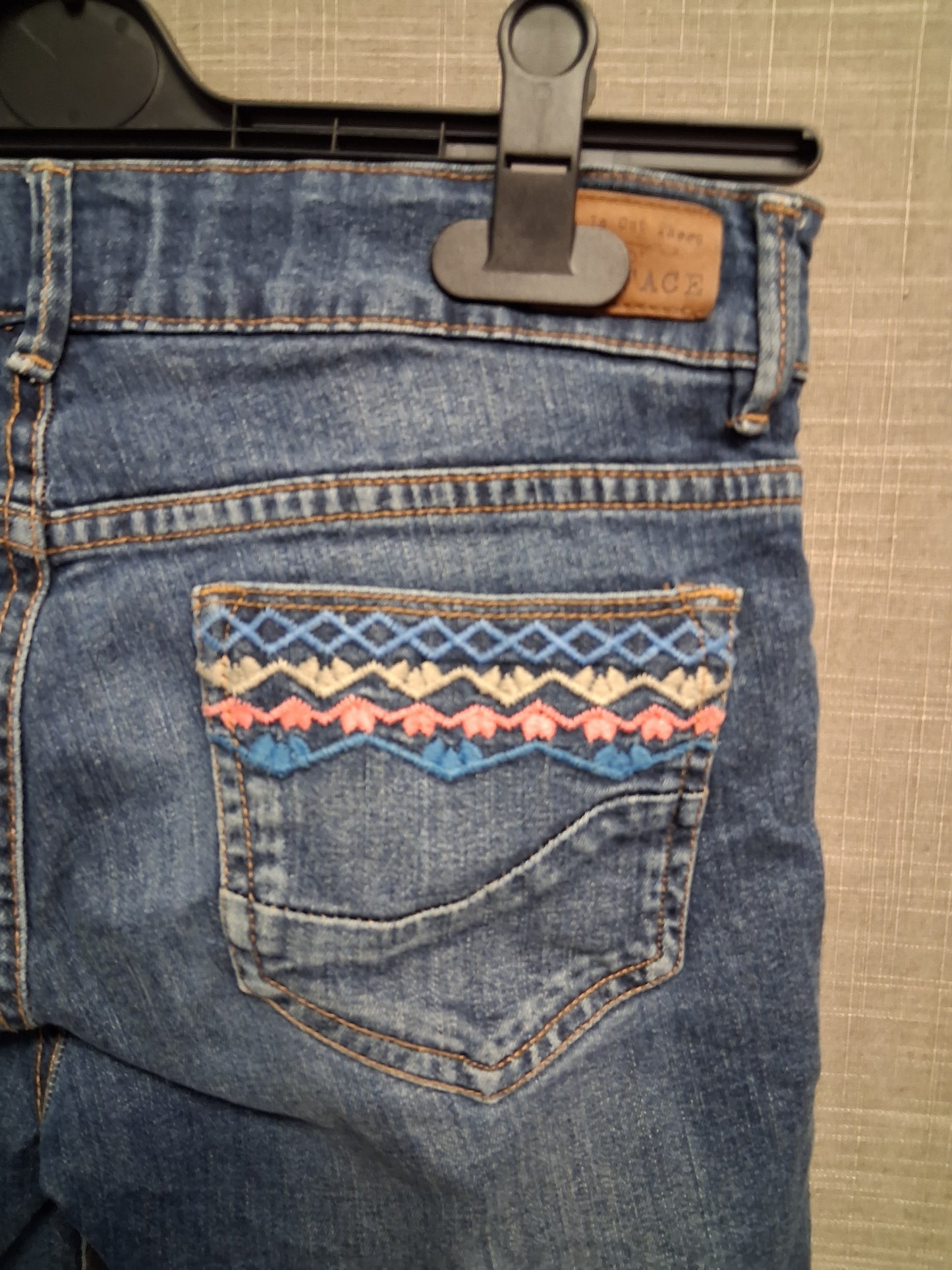 Fat Face Girls Darkwash Blue Denim Shorts Age 12-13 Years