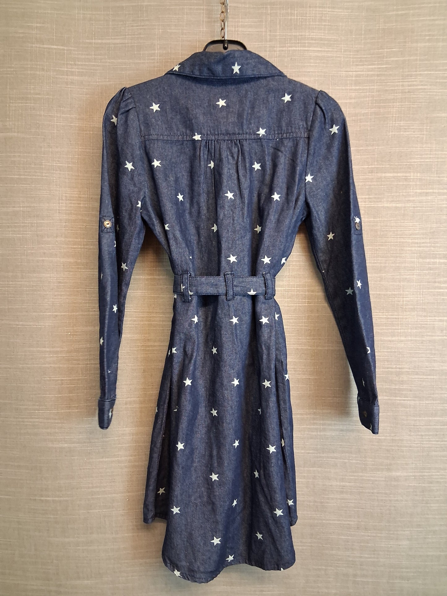 Arabella and Addison Girls Blue Denim Dress Age 7-8 Years Darkwash