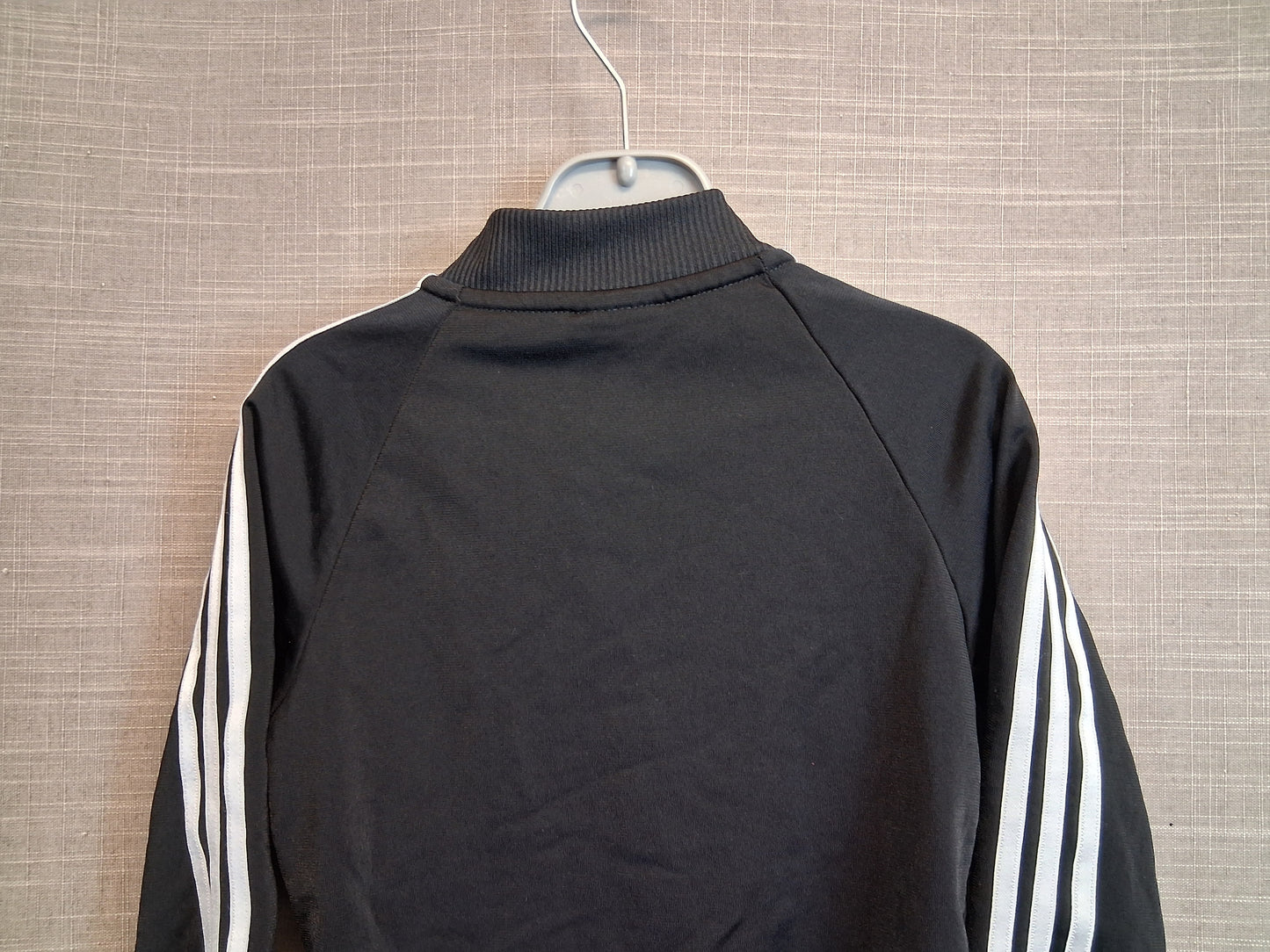 Adidas Boys Full Zip Jacket Age 18-24 Months Black and White