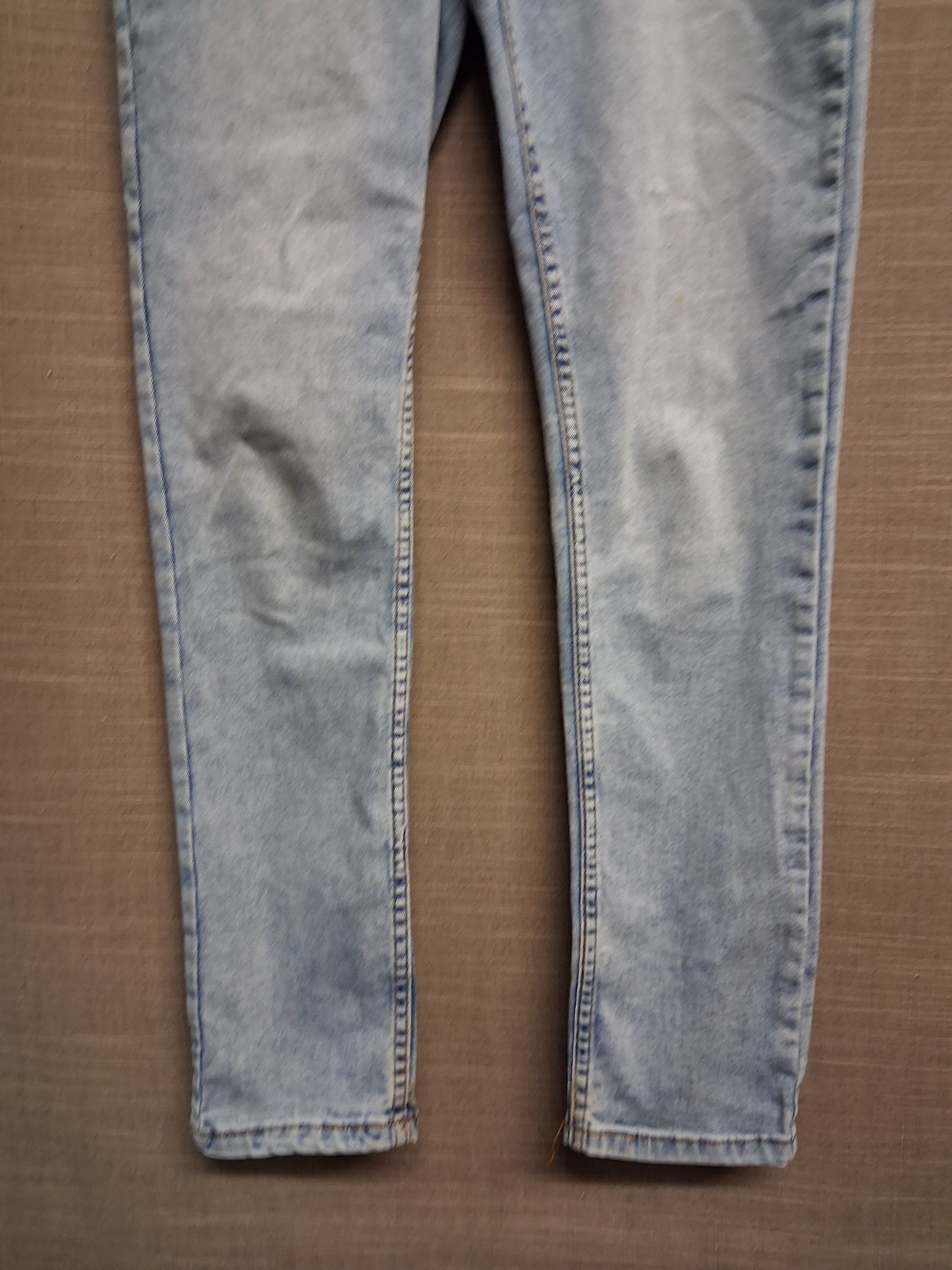 Primark Boys Blue Skinny Jeans Age 14-15 Years Lightwash