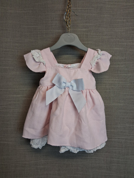 Fruit De Ma Passion Girls Pink Dress Age 6 Months