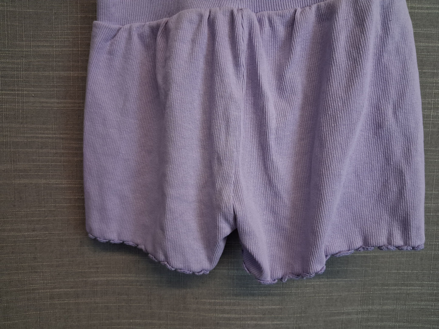 Primark Girls Lilac Jersey Shorts Age 4-5 Years