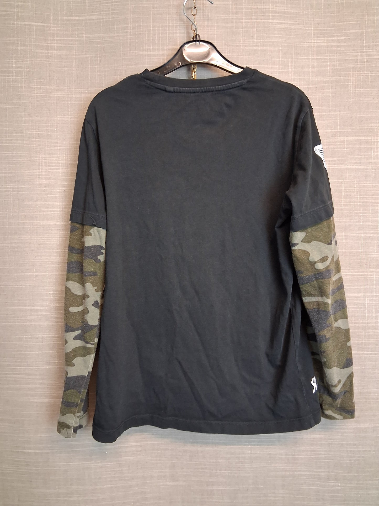 Next Boys Black Camouflage Long Sleeve Jersey T-Shirt Age 10 Years
