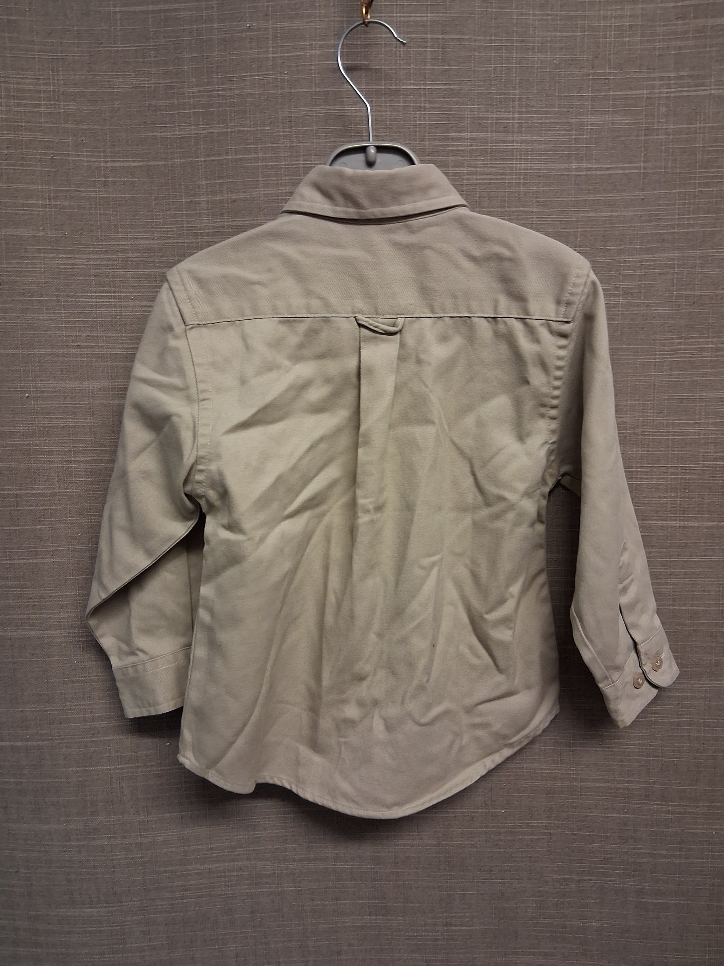 Baresi Jeans Co Beige Long Sleeve Shirt Age 2-3 Years
