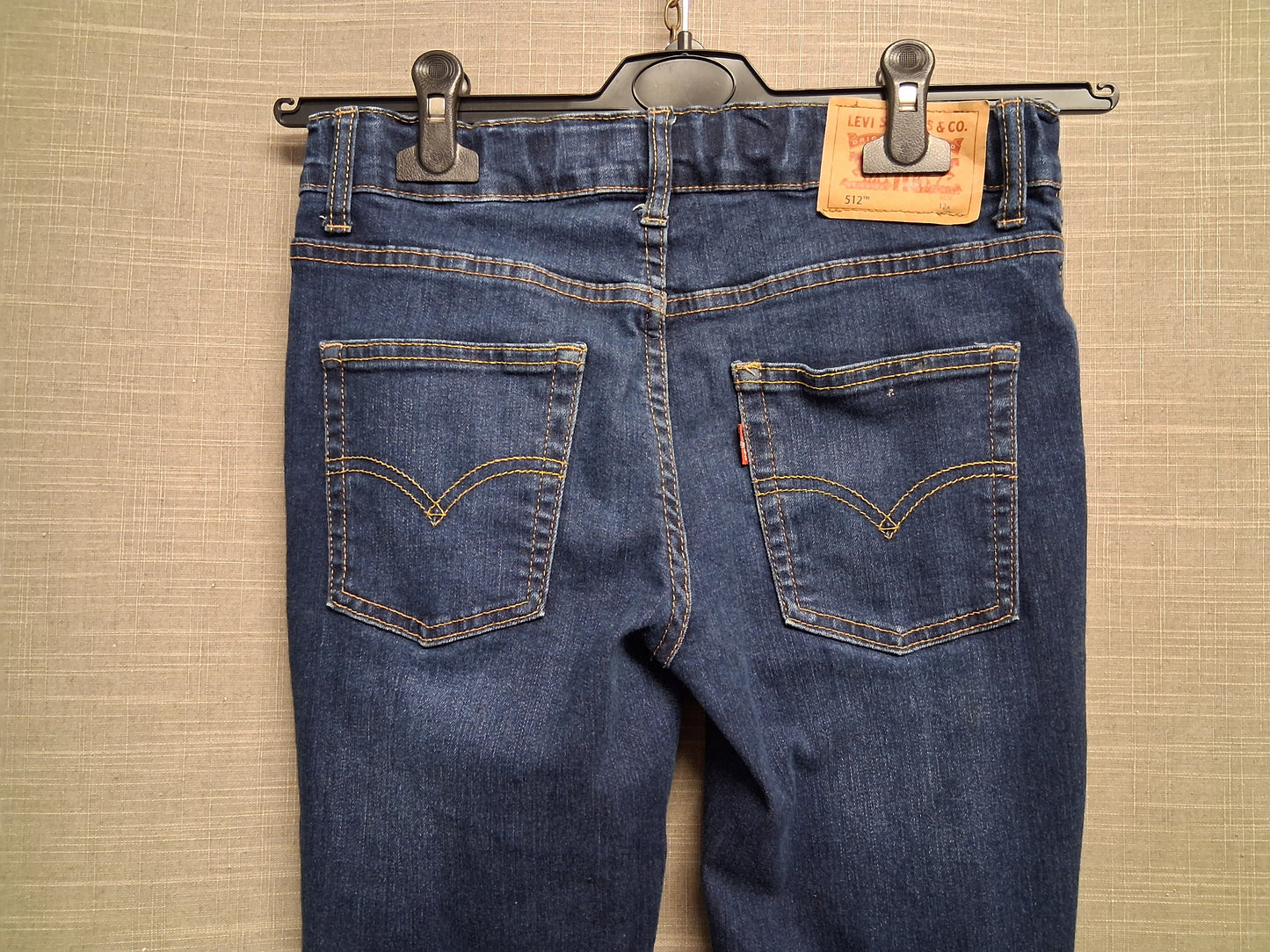 Levis 512 Slim Taper Leg Boys Denim Jeans Blue Age 12 Years