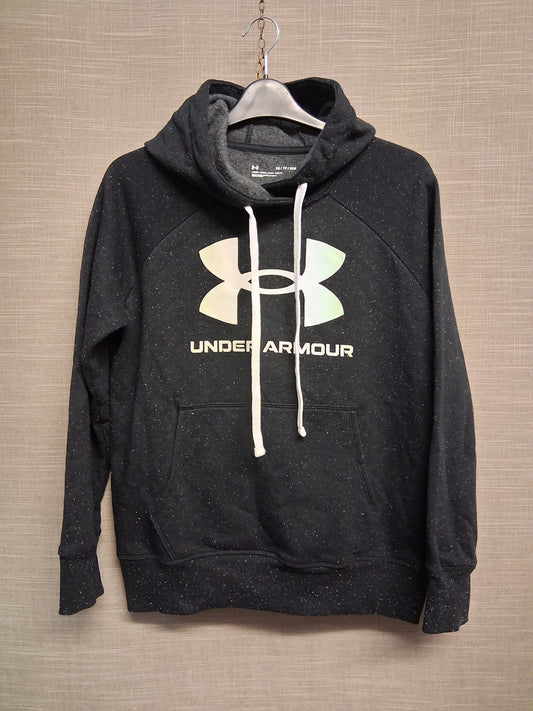 Under Armour Boys Dark Grey Hoodie Age 13-14 Years Loose Fit