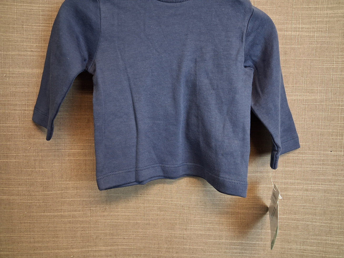 Disney Boys Long Sleeve Plain T-Shirt Age 0-3 Months New