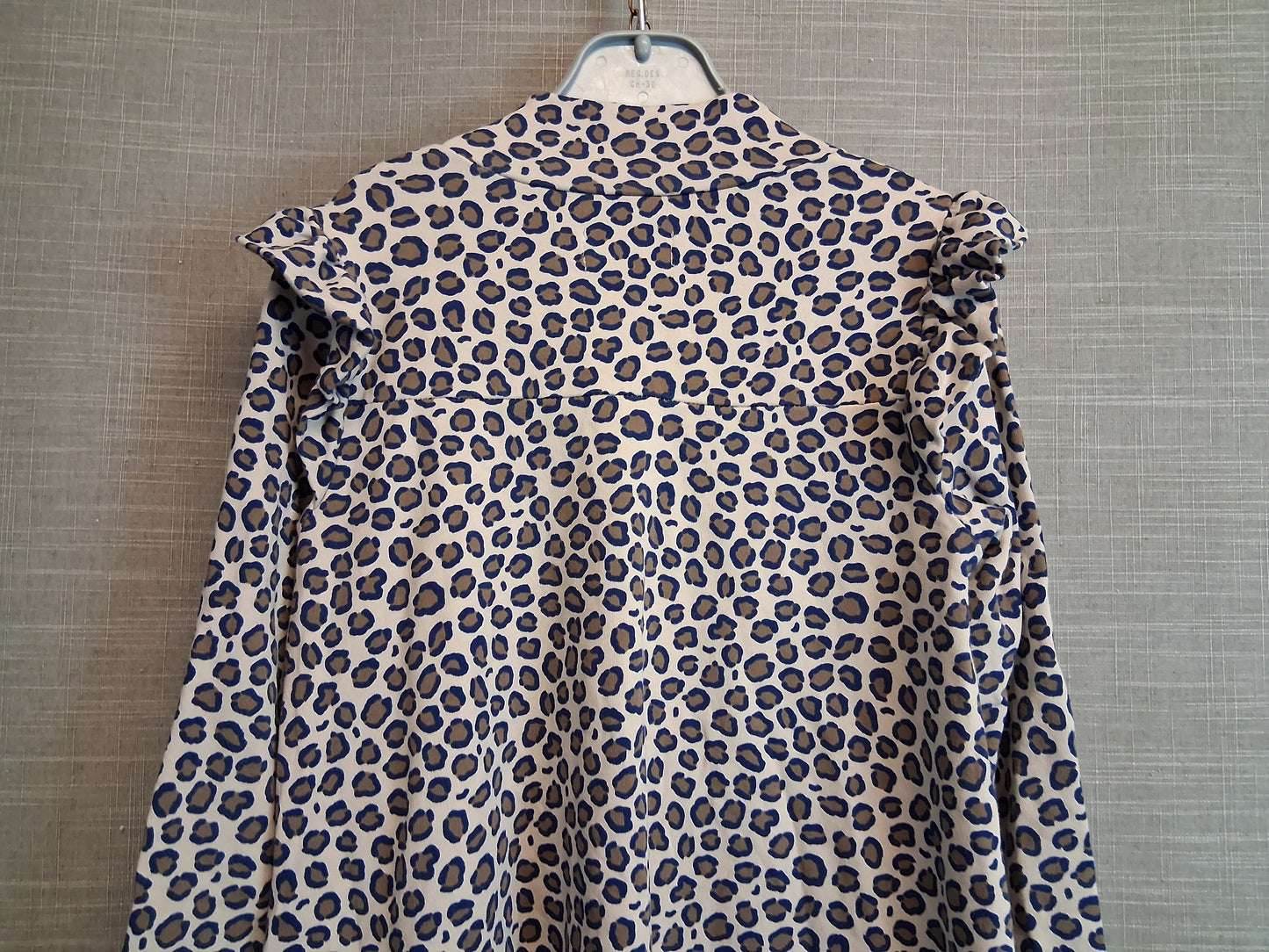 Mini Boden Girls A Line Jersey Long Sleeve Dress Animal Print Age 7-8 Years