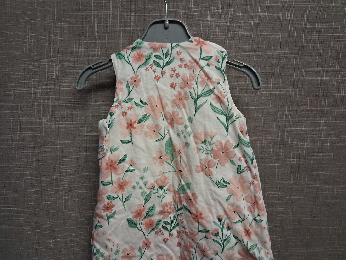 George Girls Floral Sleeping Bag Age 0-6 Months 1 Tog Zip Closure