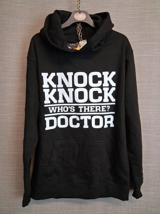 Just Hoods Black Hoodie Age 12-13 Years Joke Theme New