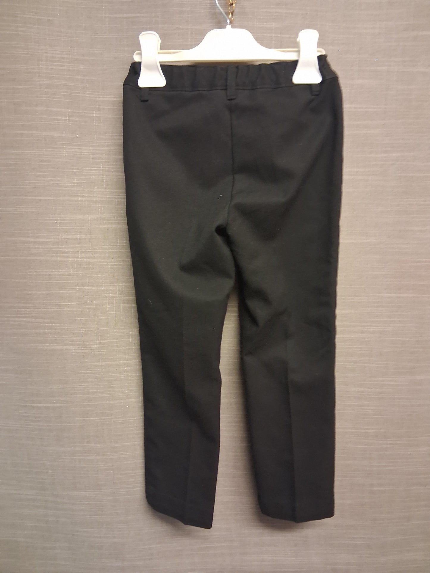 Marks and Spencer Boys Black School Trousers Age 4-5 Years