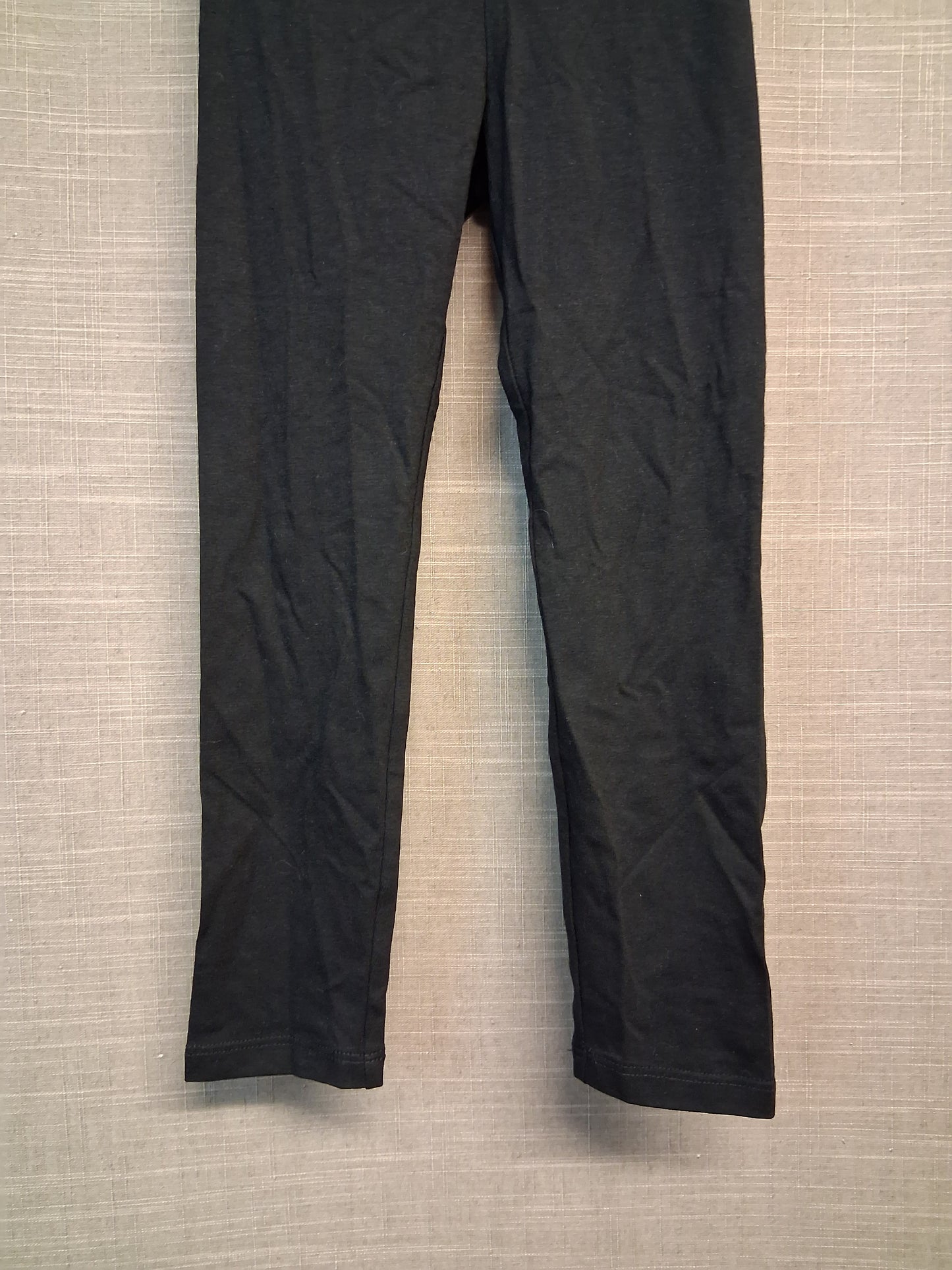 Girls Black Leggings Age 5-6 Years