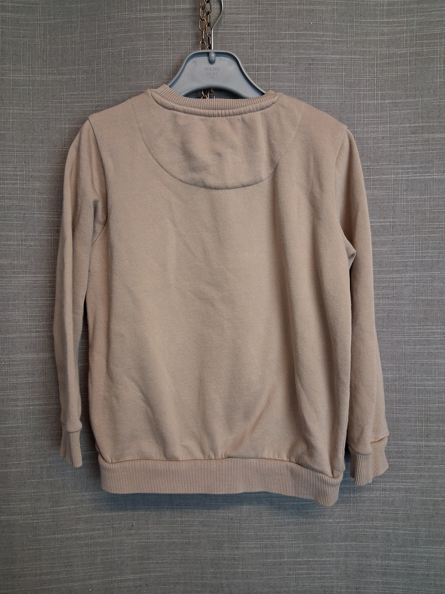 F&F Boys Beige Dinosaur Sweater Age 5-6 Years