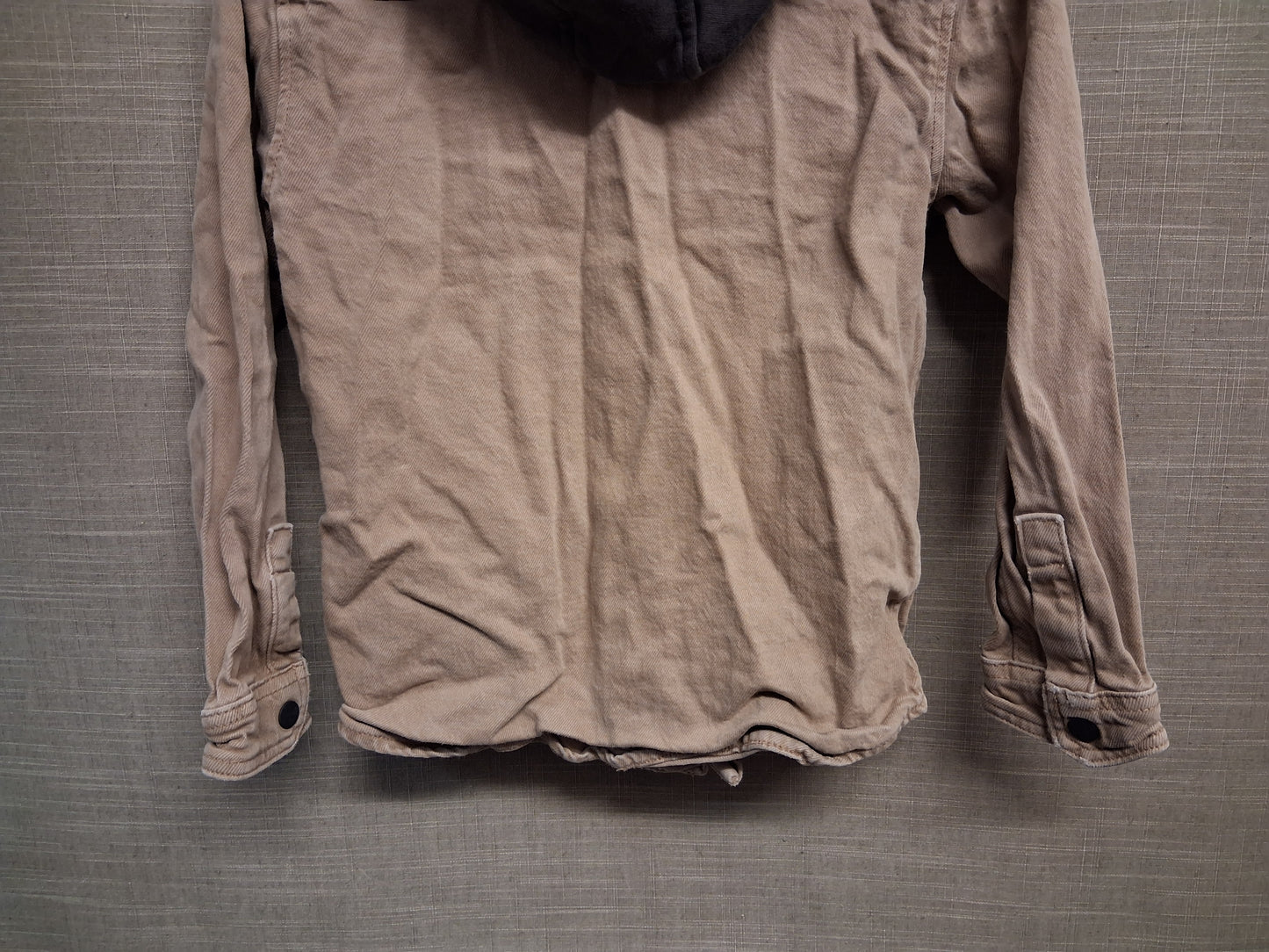 Marks and Spencer Brown Denim Shacket with Hood Age 8-9 Years