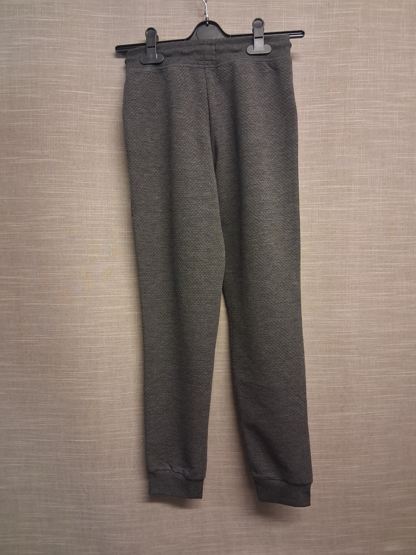 Primark Boys Grey Waffle Print Joggers Age 11-12 Years