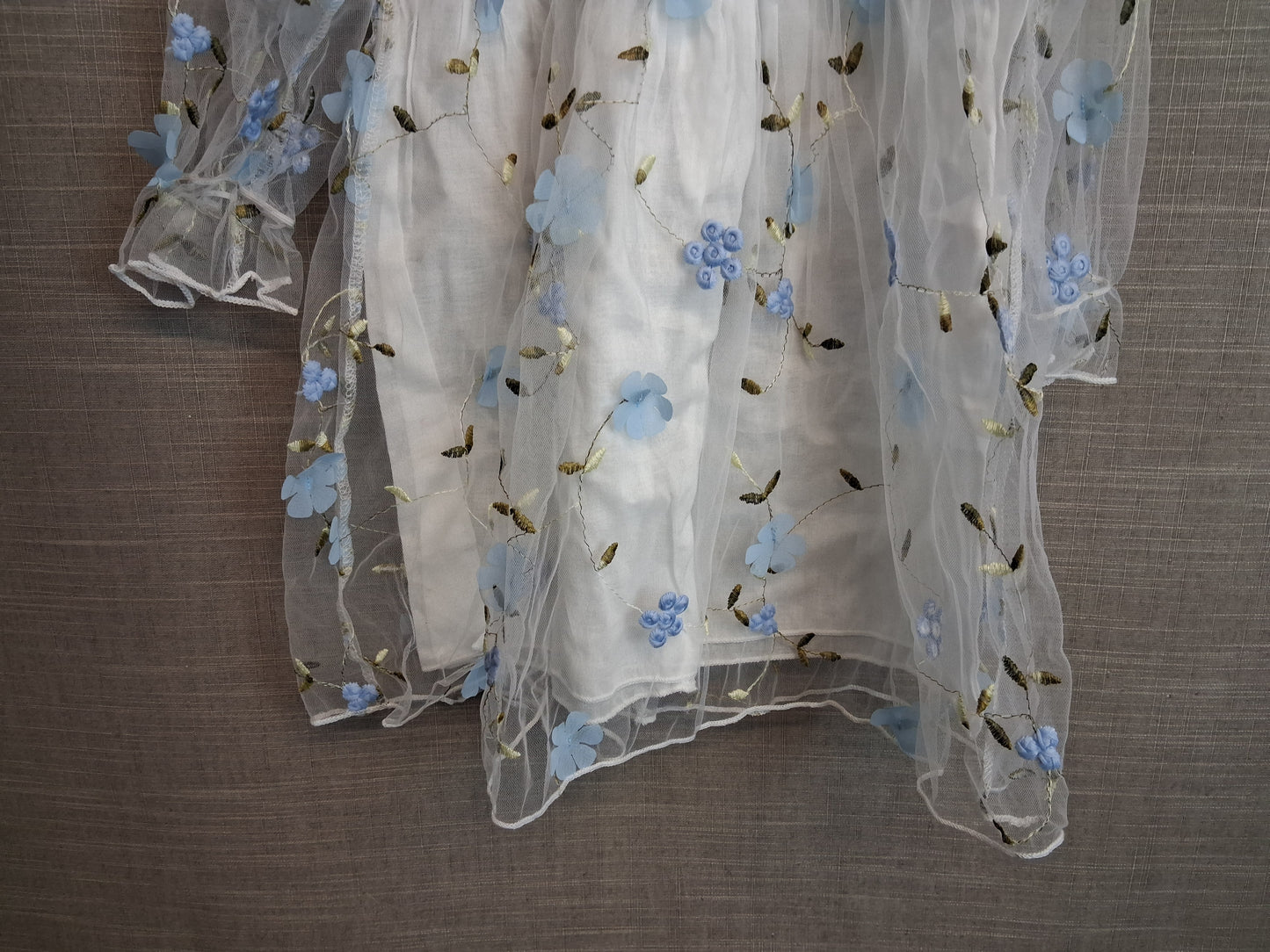 Shein Girls Summer Dress Age 3 Years Mesh Lightweight Floral