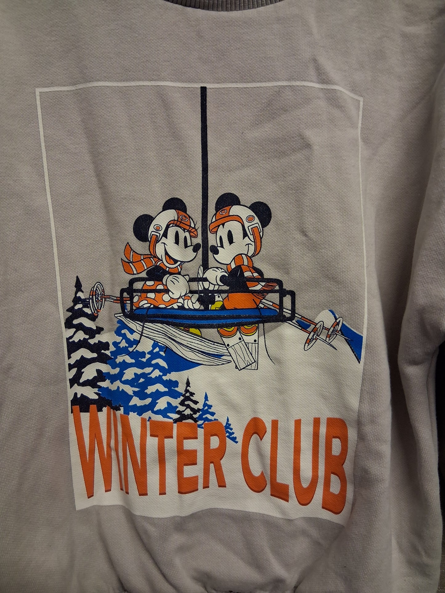 George Disney Boys Mickey Mouse Grey Sweater Age 2-3 Years