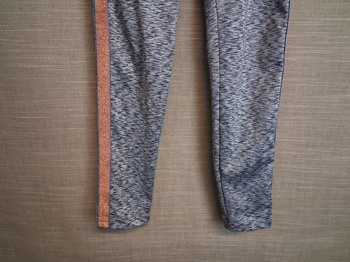 Matalan Girls Blue Leggings Age 10-11 Years Sparkly Trim