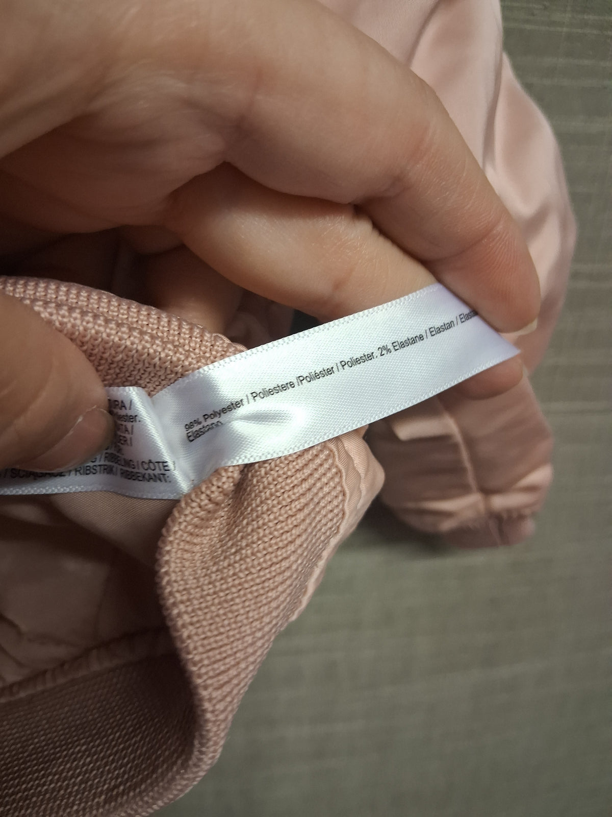 River Island Blush Pink Bomber Jacket Coat with Hood Age 6-9 Months