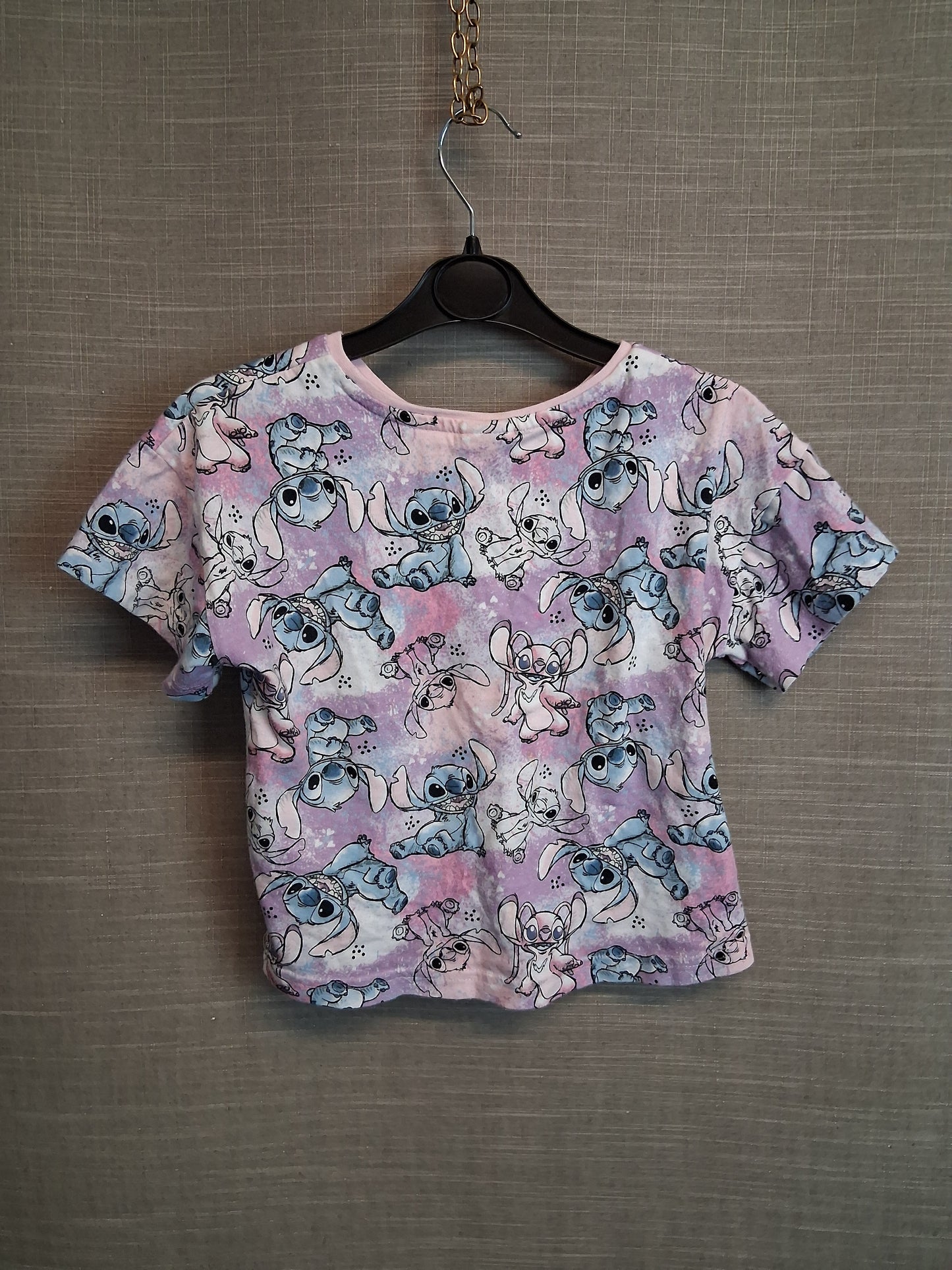 Disney Stitch Crop Short Sleeve T-Shirt Age 6 Years