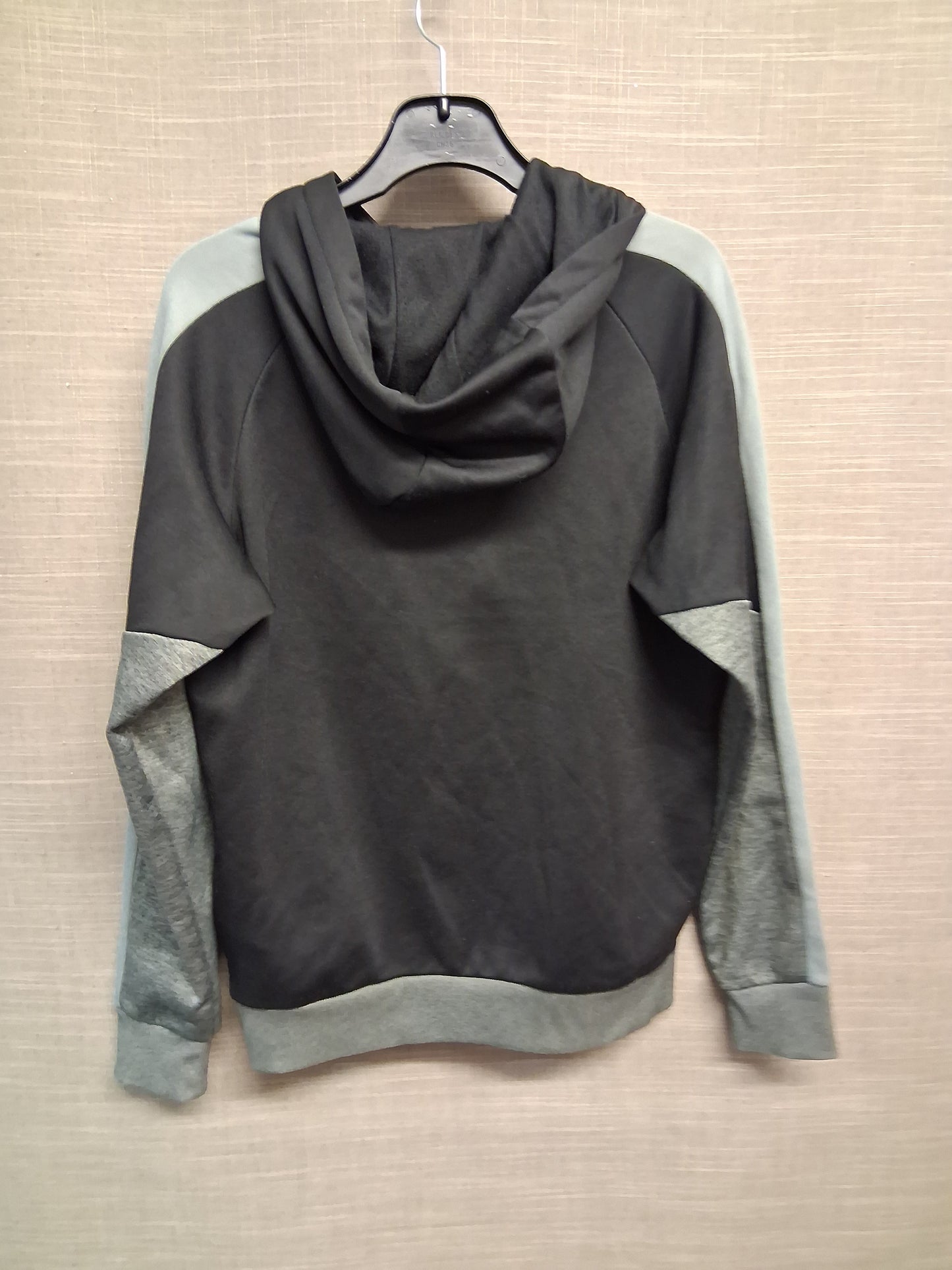 Mckenzie Boys Black Grey Half Zip Hoodie Age 10-12 Years