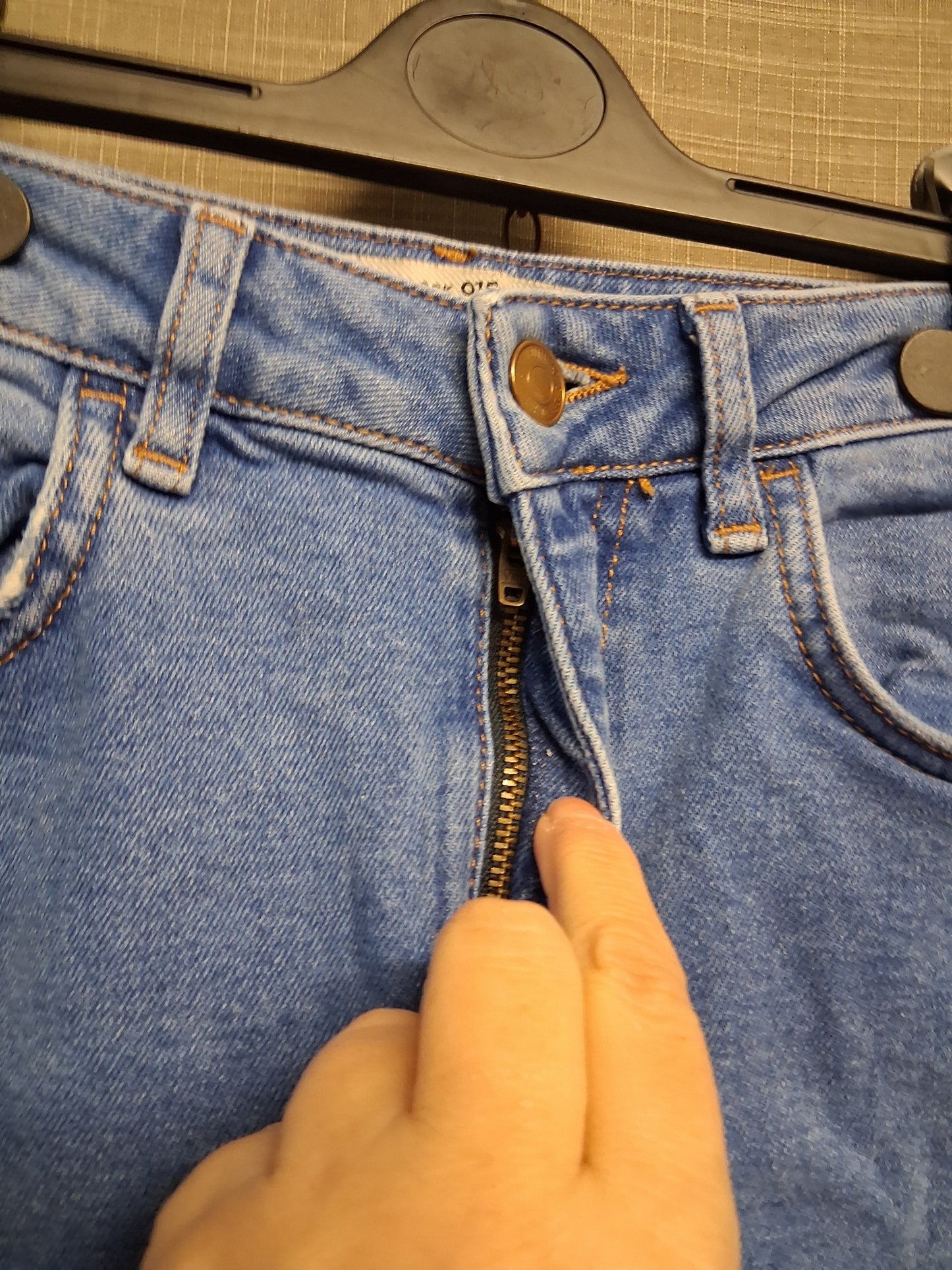 New Look Tori Mom Style Distressed Denim Jeans Age 15 Years