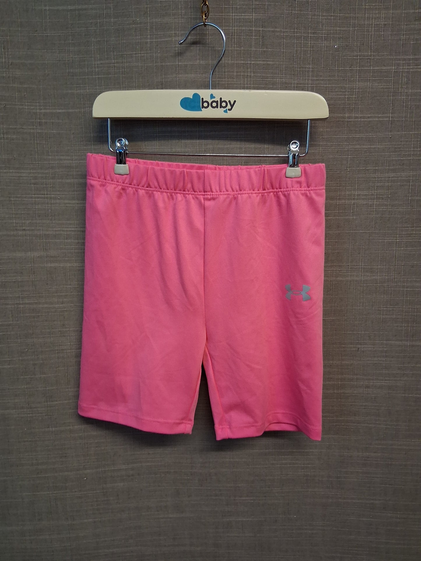 Under Armour Pink Jersey Cycle Shorts Age 5-6 Years