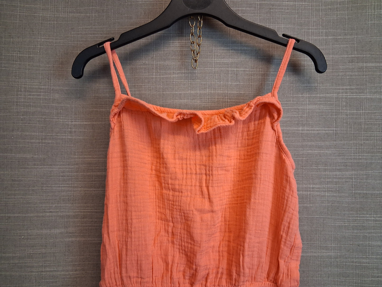 Little Kids Girls Playsuit Orange Age 8-9 Years