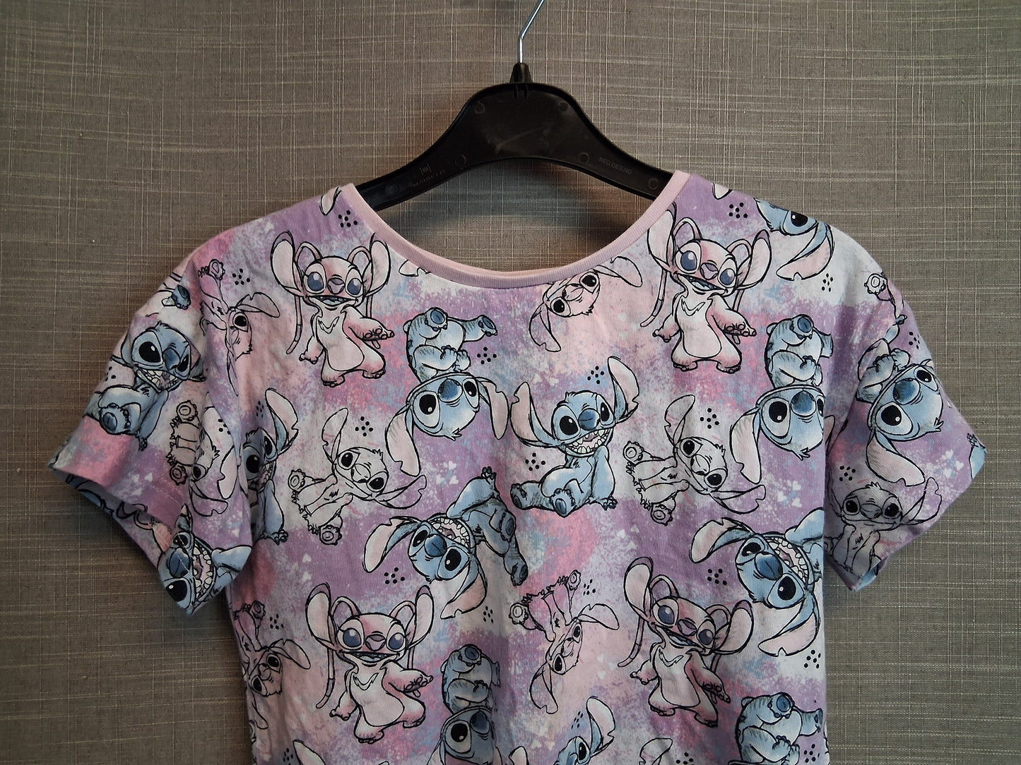 Disney Stitch Crop Short Sleeve T-Shirt Age 6 Years