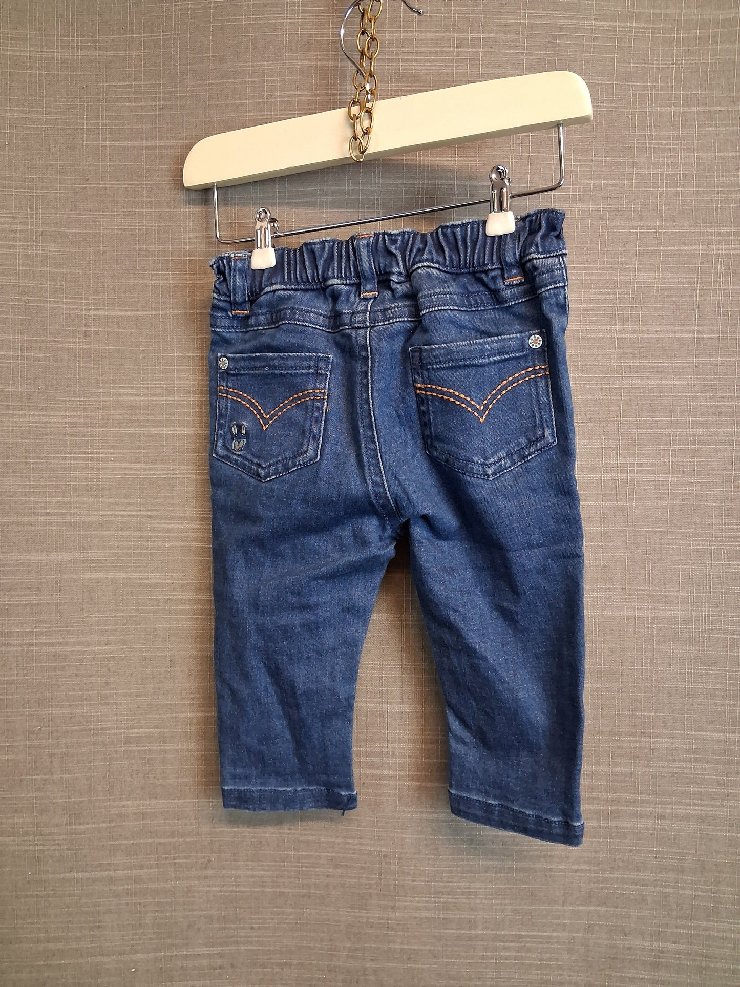 Sergent Major Boys Blue Denim Jeans Age 6 Months