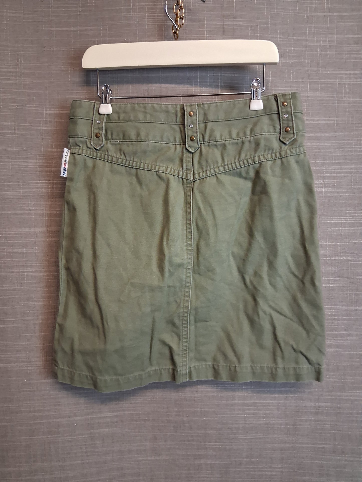 Mary-Kate and Ashley George Khaki Pencil Skirt Age 7-8 Years Vintage