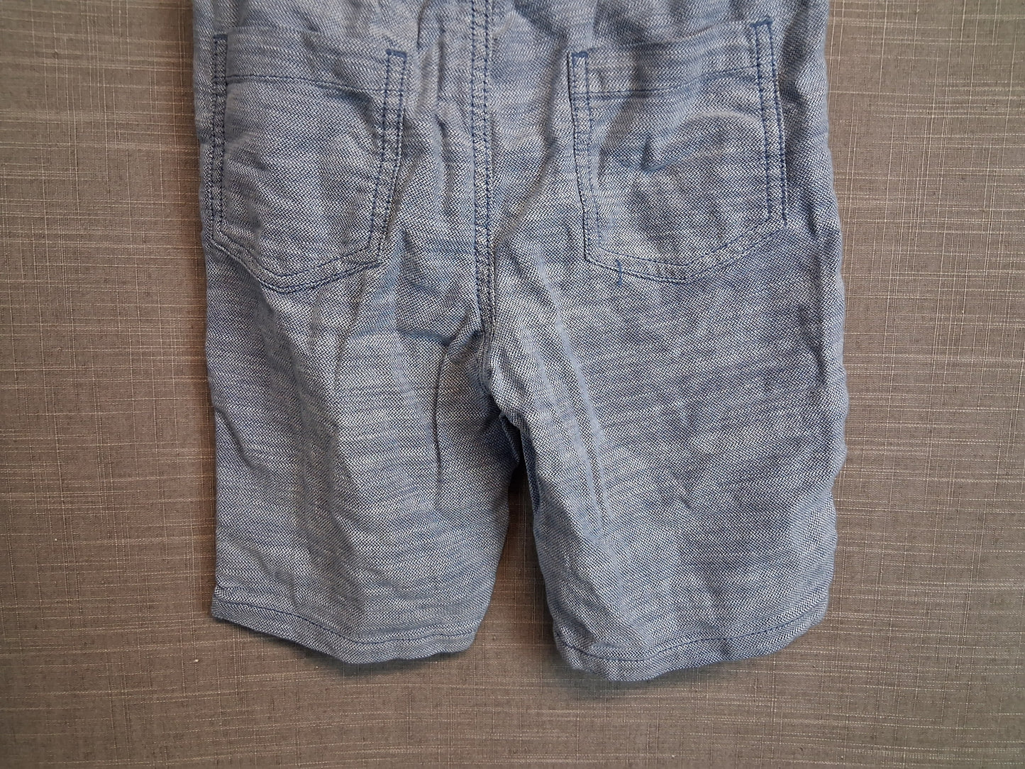 Nutmeg Boys Blue Shorts 100% Cotton Age 5-6 Years