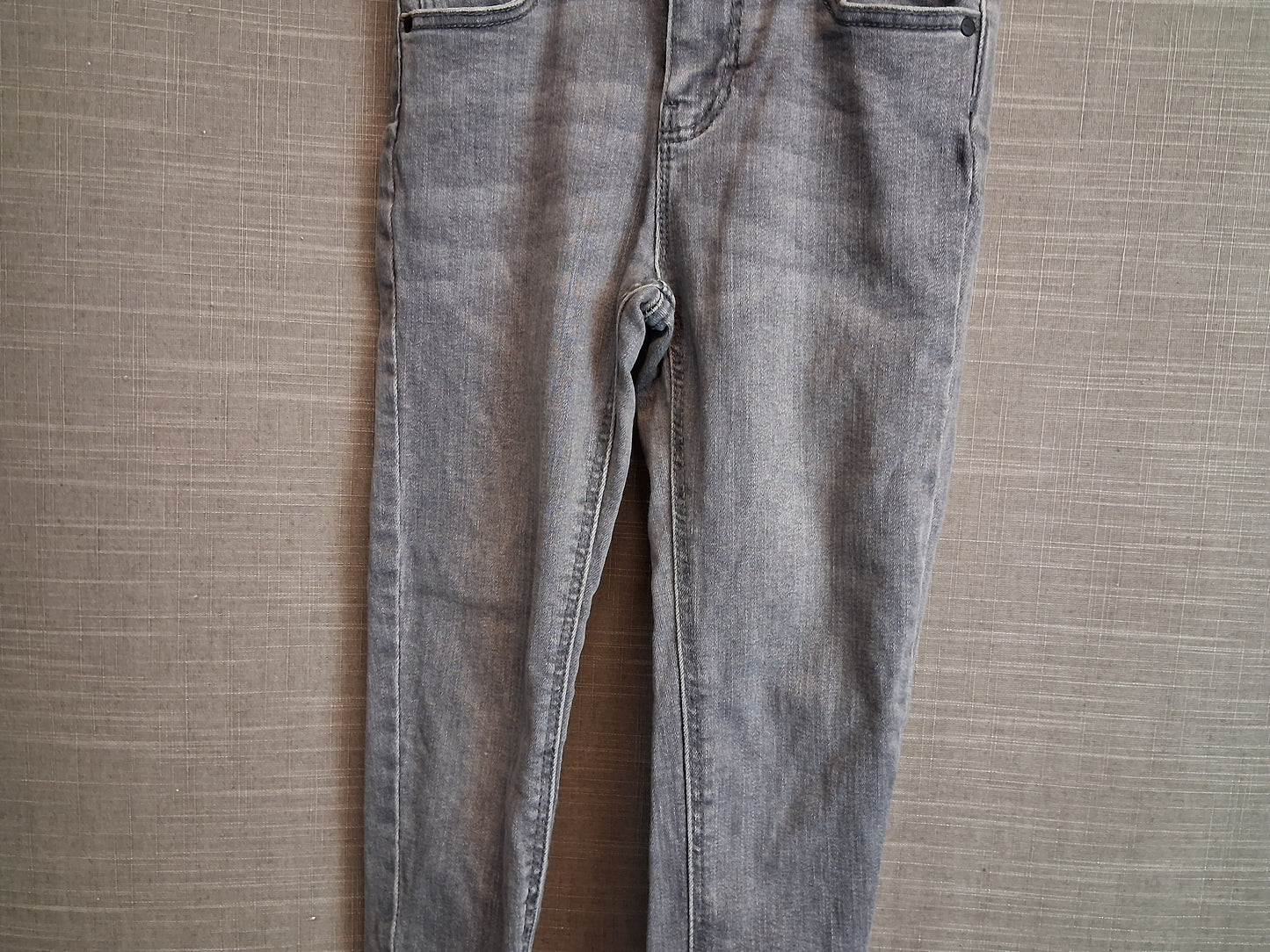 Primark Boys Grey Skinny Denim Jeans Age 6-7 Years