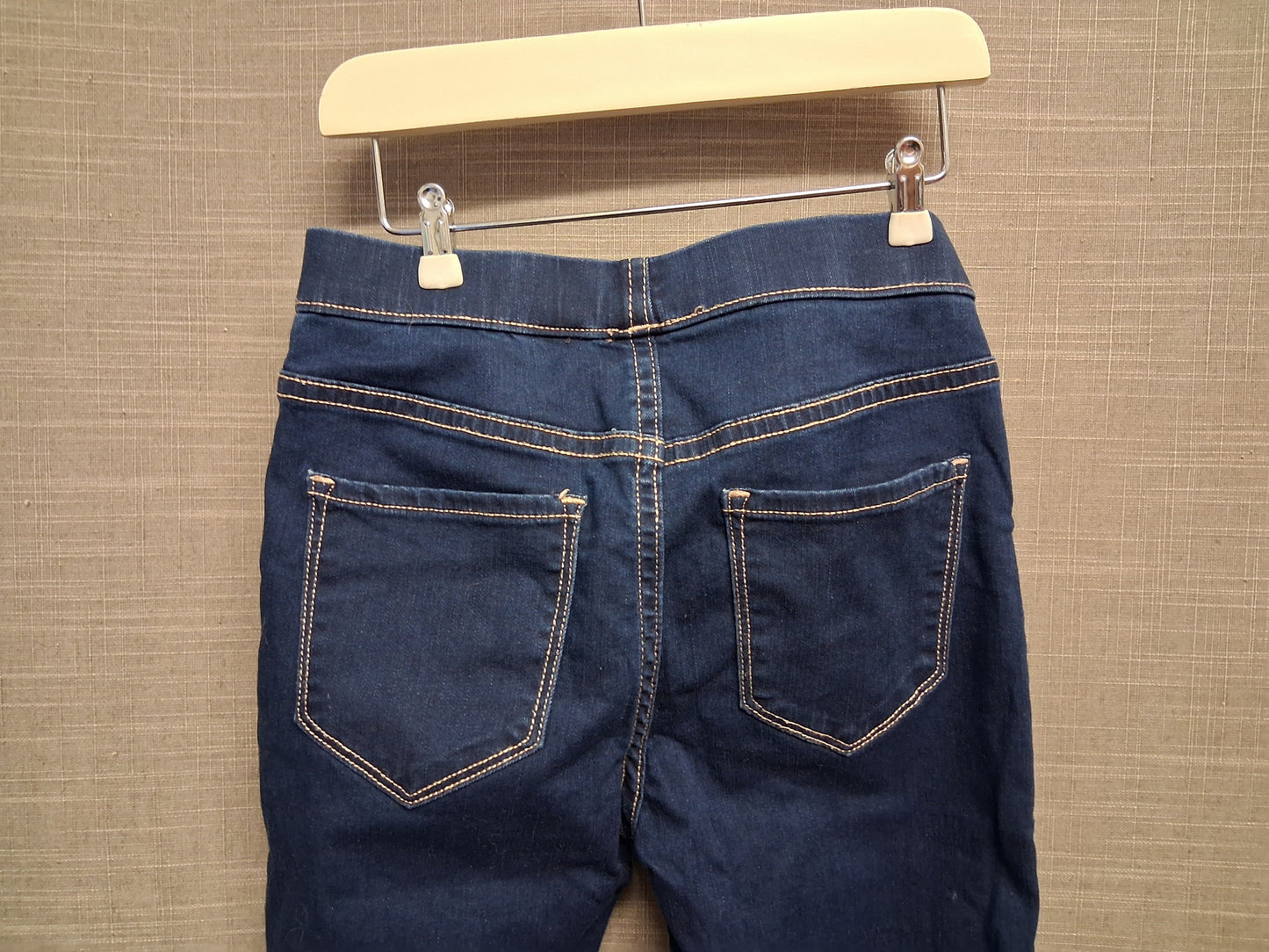 H&M Girls Blue Denim Jeggings Age 8-9 Years