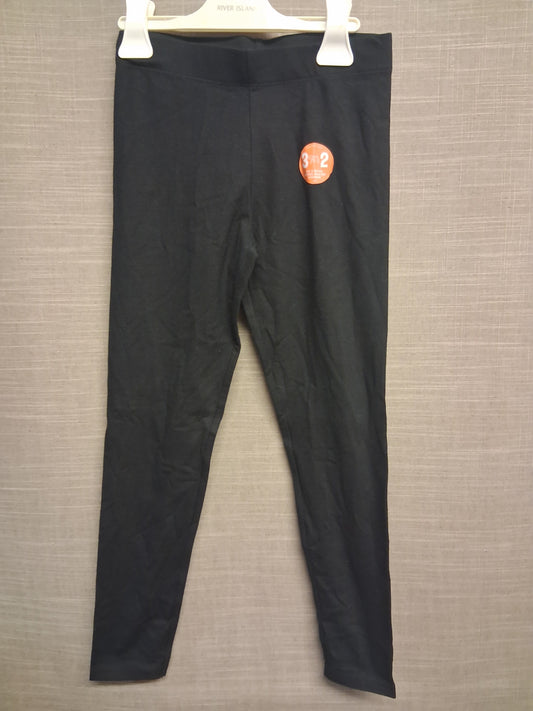 Marks and Spencer Black Leggings Age 8-9 Years New