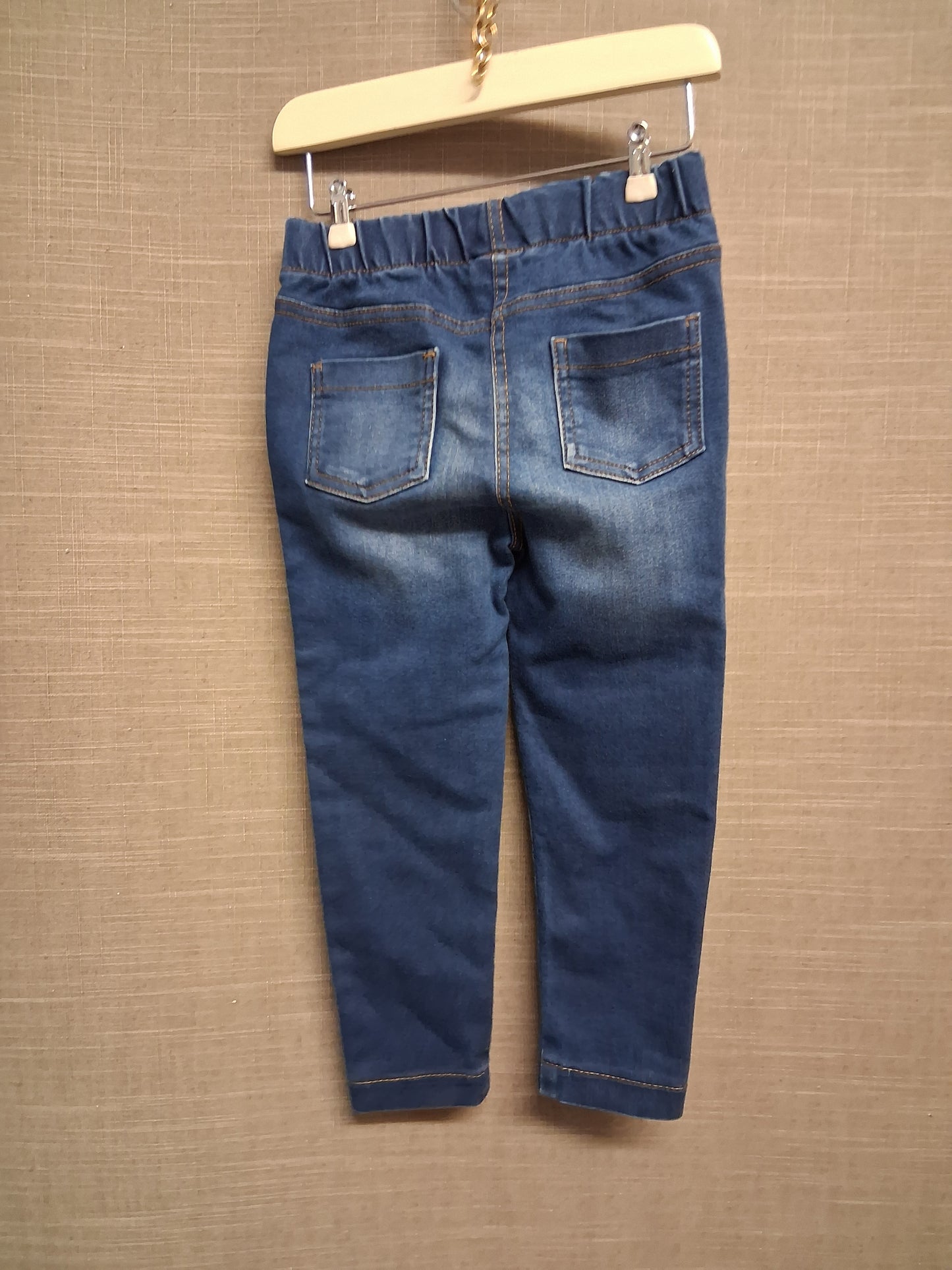 Next Girls Jegging Jeans Dark Blue Age 2-3 Years
