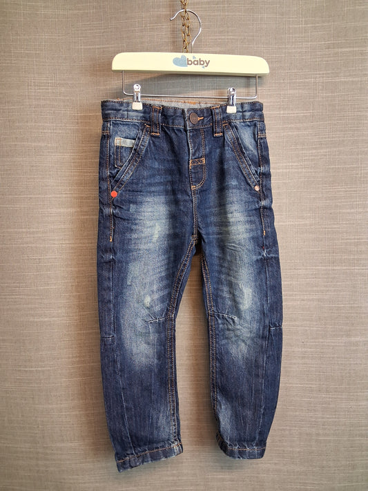 George Boys Blue Denim Jeans Age 2-3 Years