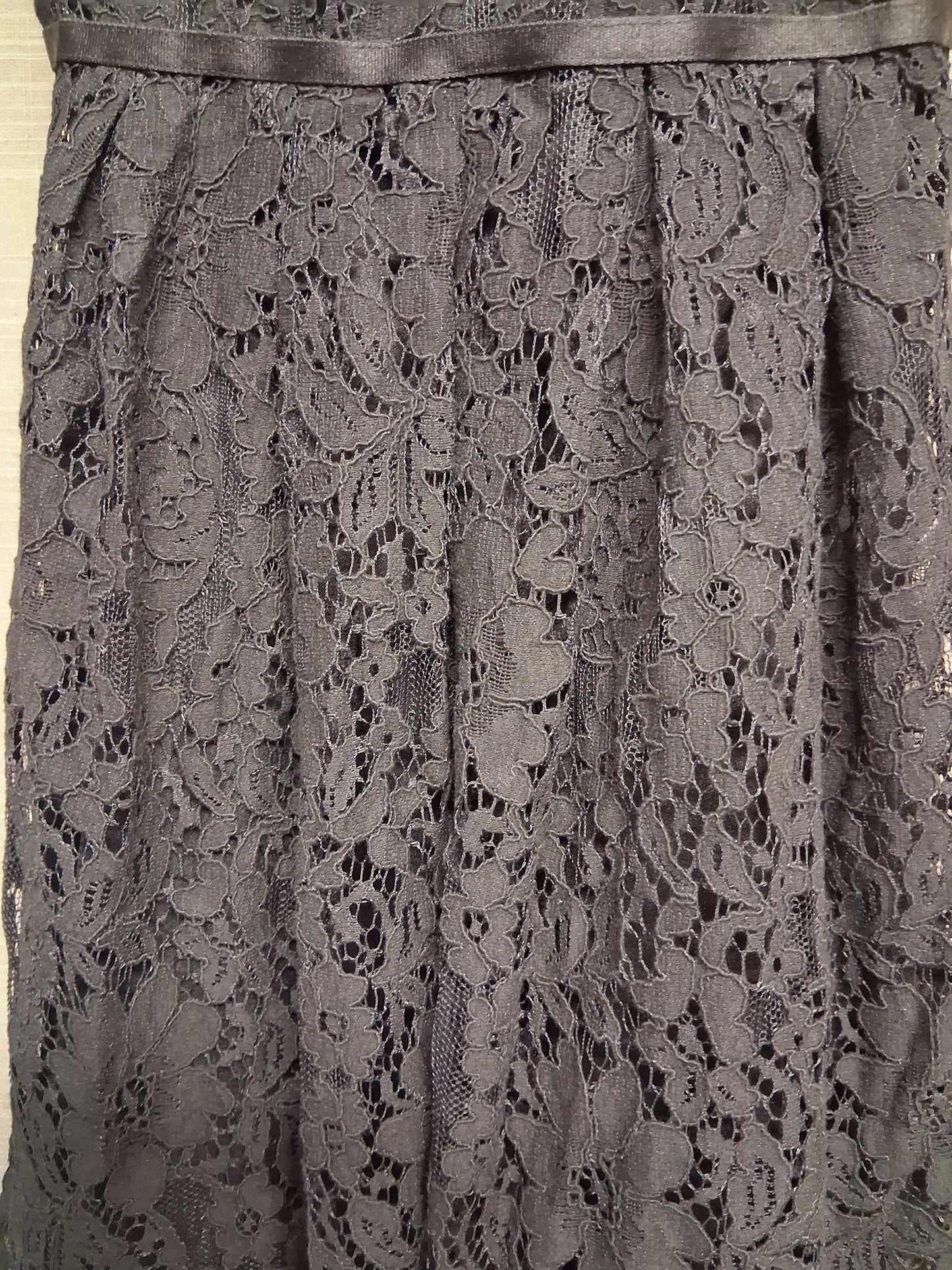 New Look Black Lace A Line Dress Age 10