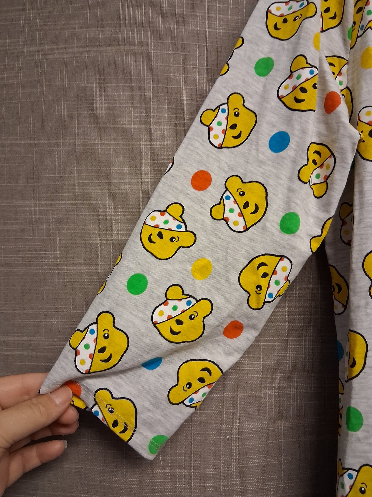 George Ladies/Teen "Pudsey" Children in Need A Line Dress 3/4 Sleeve Size S