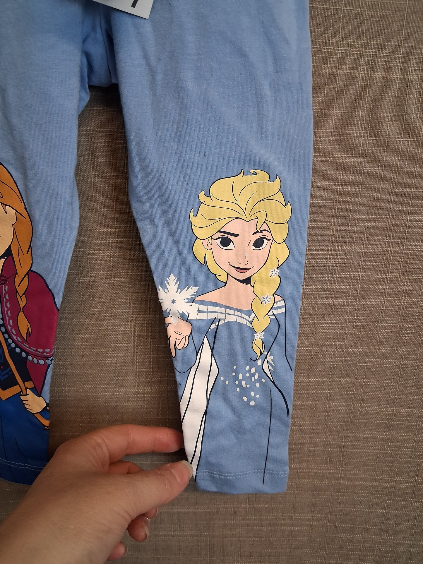 Primark Disney Frozen Blue Leggings Age 18-24 Months New
