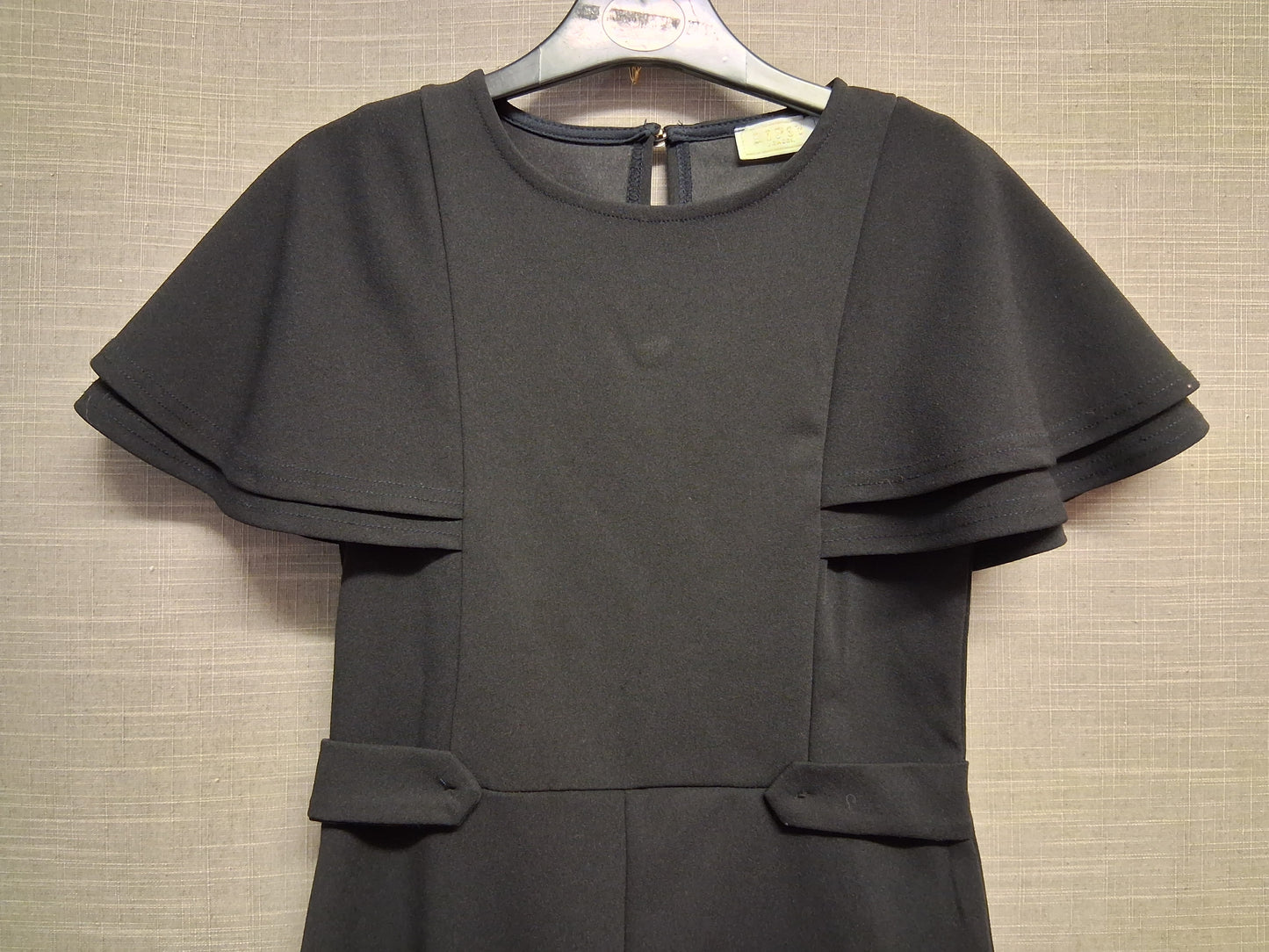 Lipsy Girls Black Playsuit Age 9-10 Years