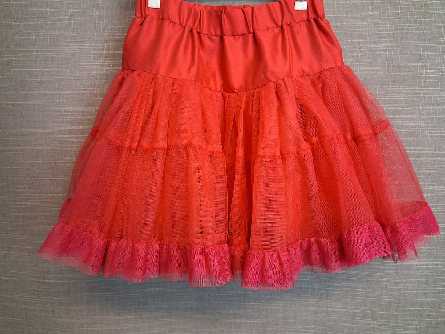 Matalan Girls Red Tutu RaRa Skirt Age 6-7 Years