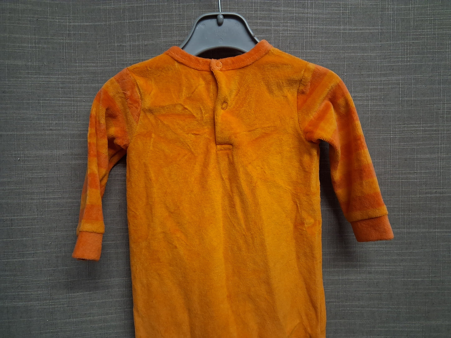 Hallowscream Baby Sleepsuit Romper Pumpkin Theme Orange Age 3-6 Months