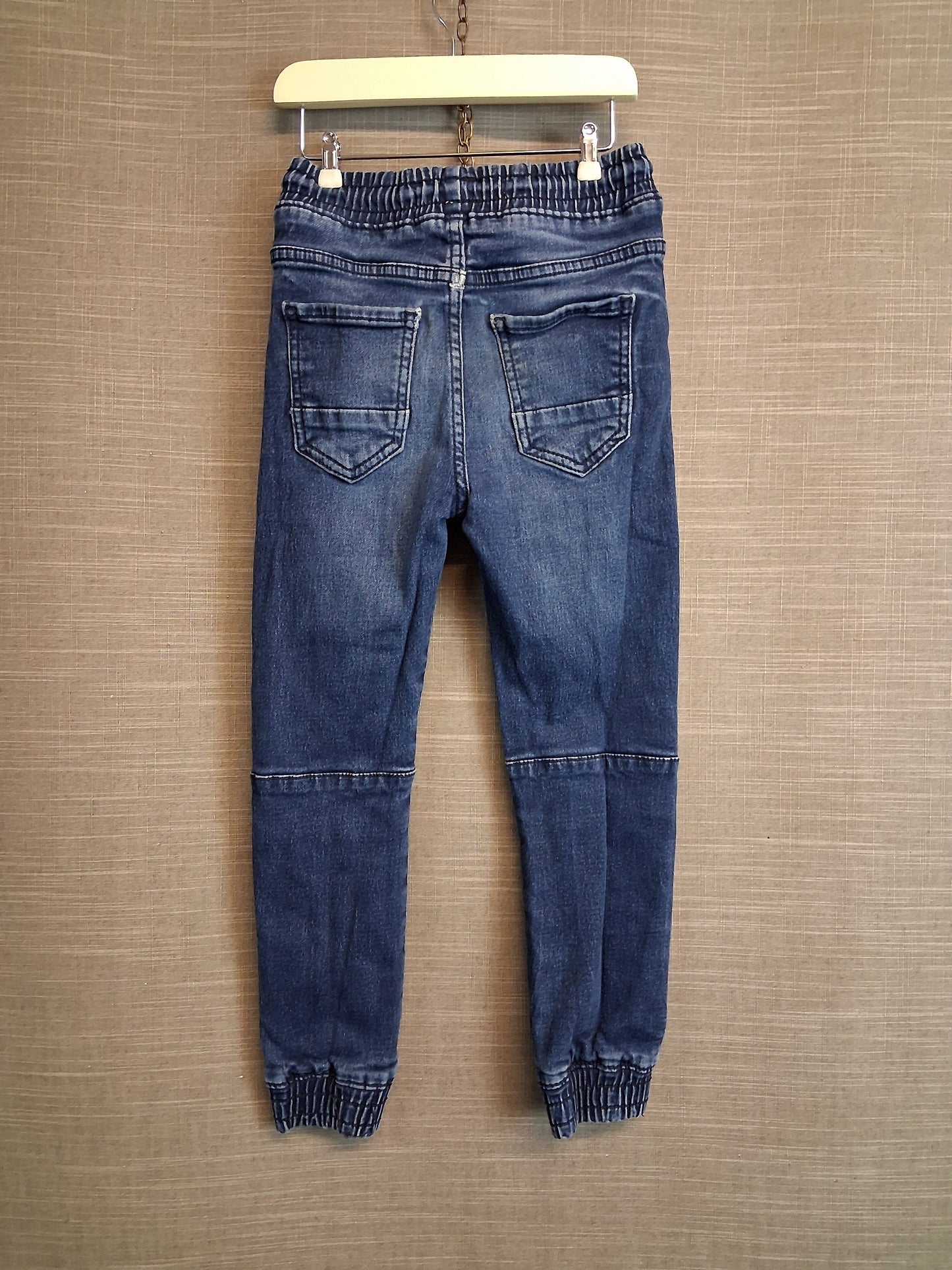 Primark Boys Cuff Jogger Jeans Blue Age 6-7 Years
