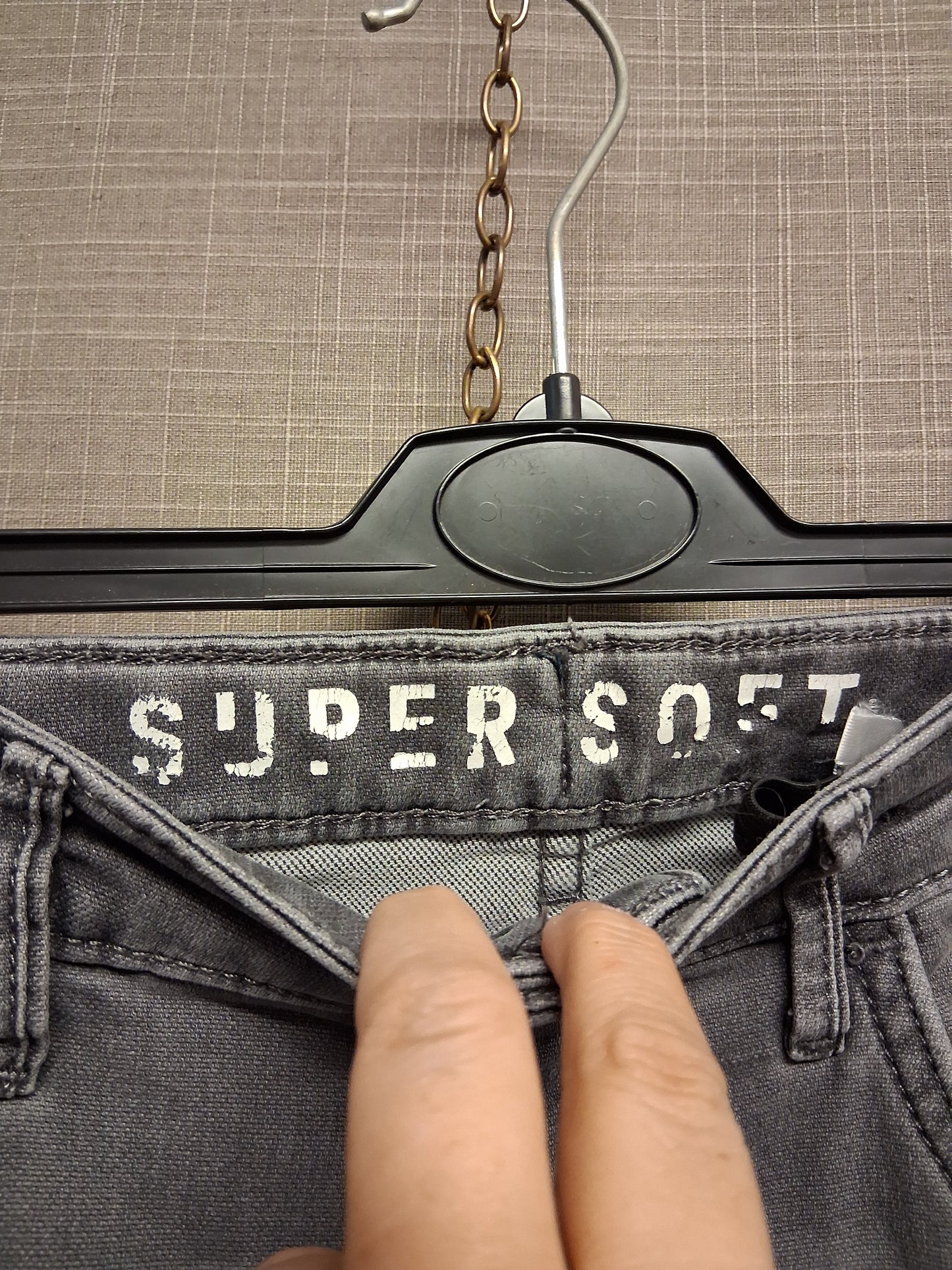H&M Boys Super Soft Grey Denim Skinny Fit Jeans Age 13 -14 Years