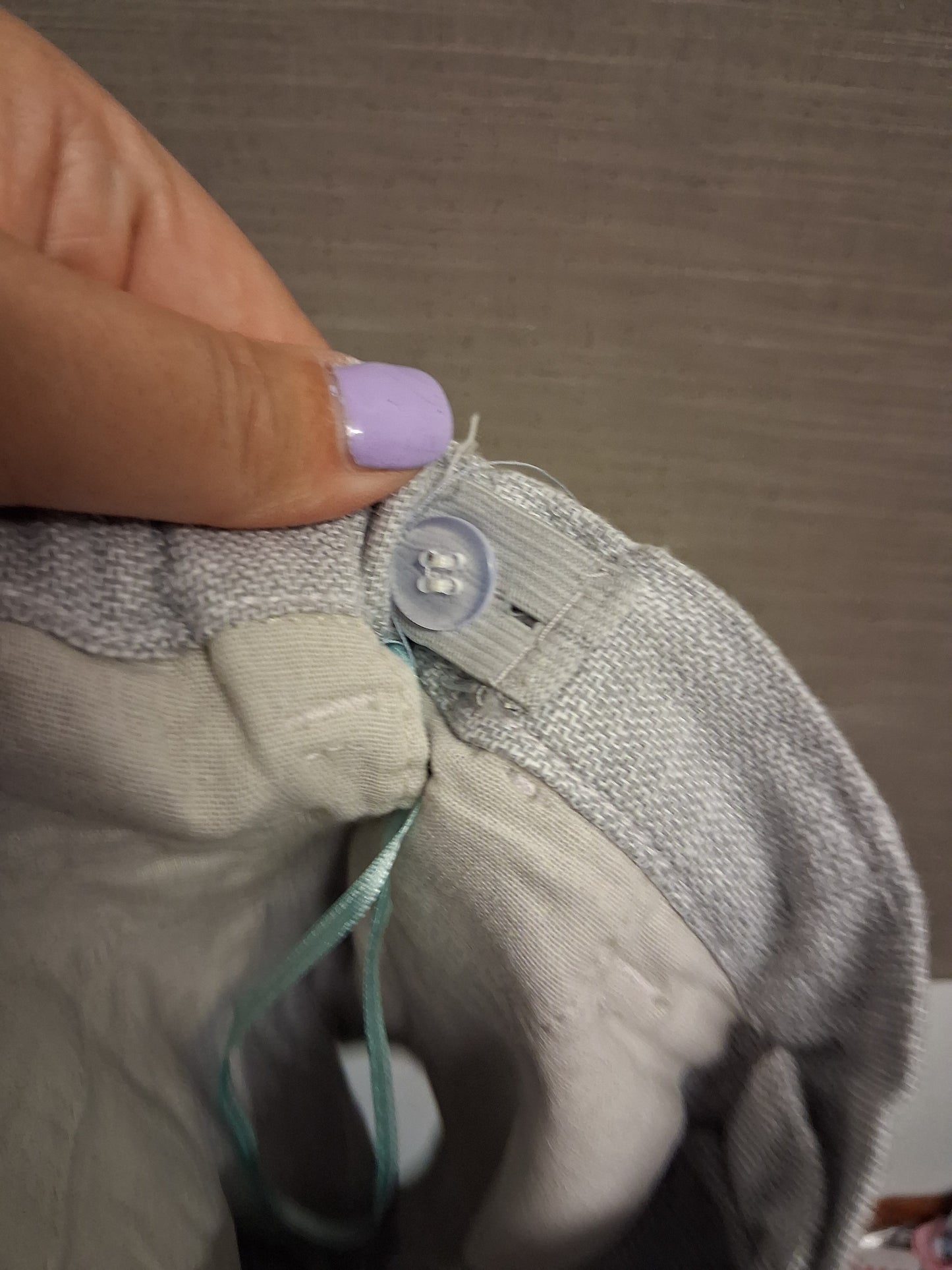 Next Boys Grey Chino Shorts Adjustable Waist Age 18-24 Months